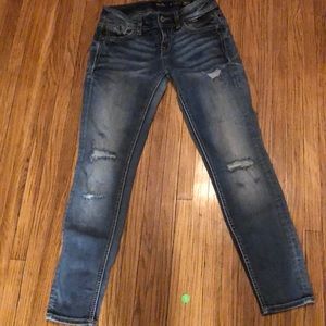 Womens ankle skinny jeans